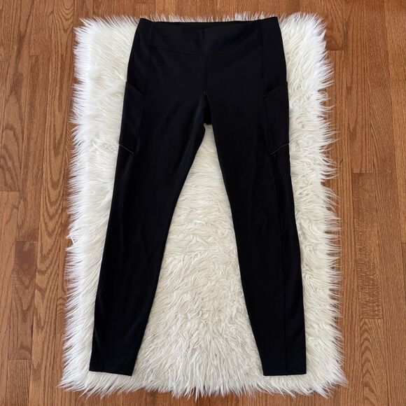 Lululemon Speed Up Tight Women’s Size 10 Black Leggings 28” Luxtreme Yoga Pocket - Picture 5 of 14